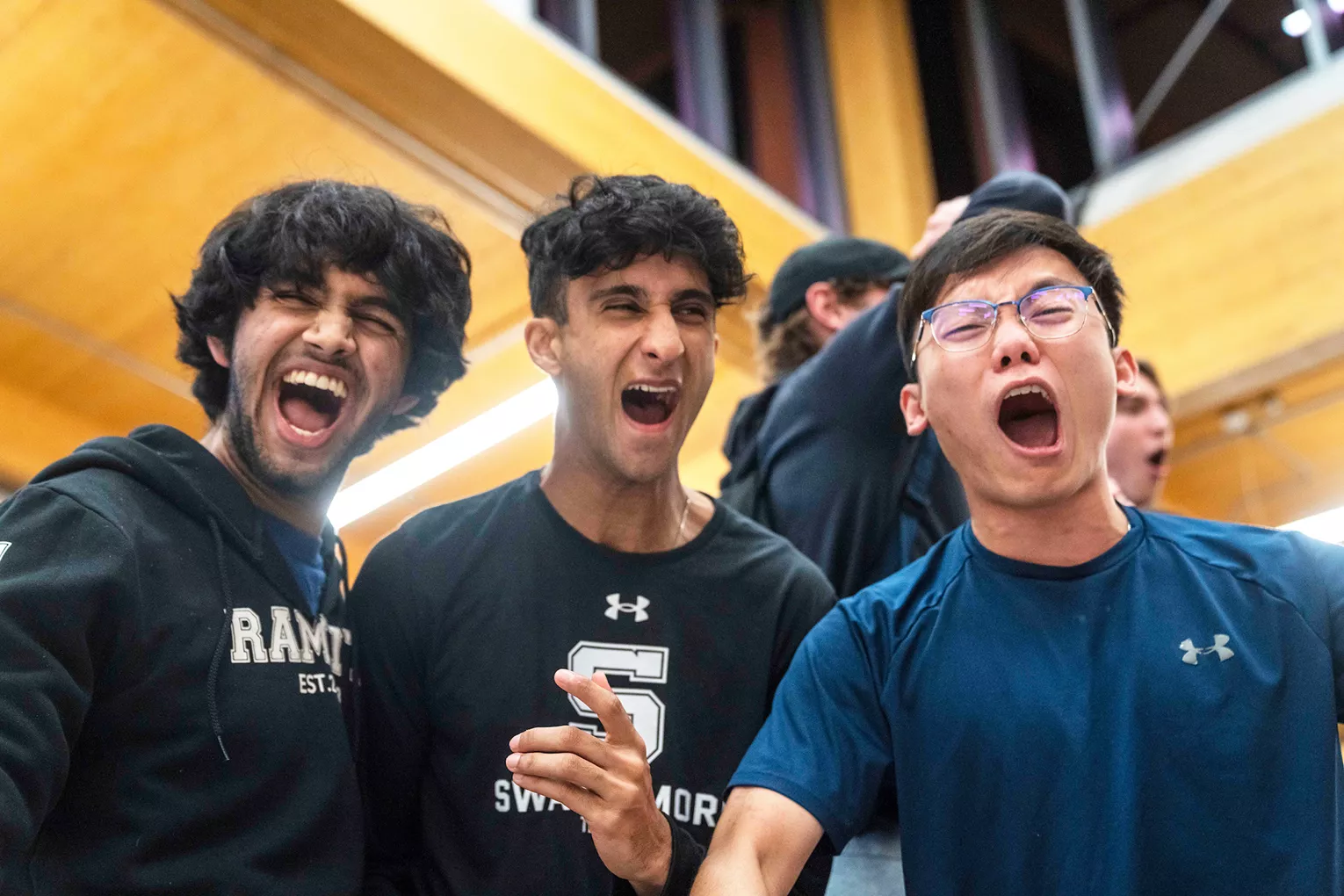 Students take part in Primal Scream in dining center