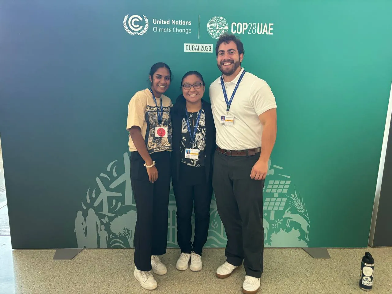 Swarthmore College Student Delegation attending COP 28 in Dubai 