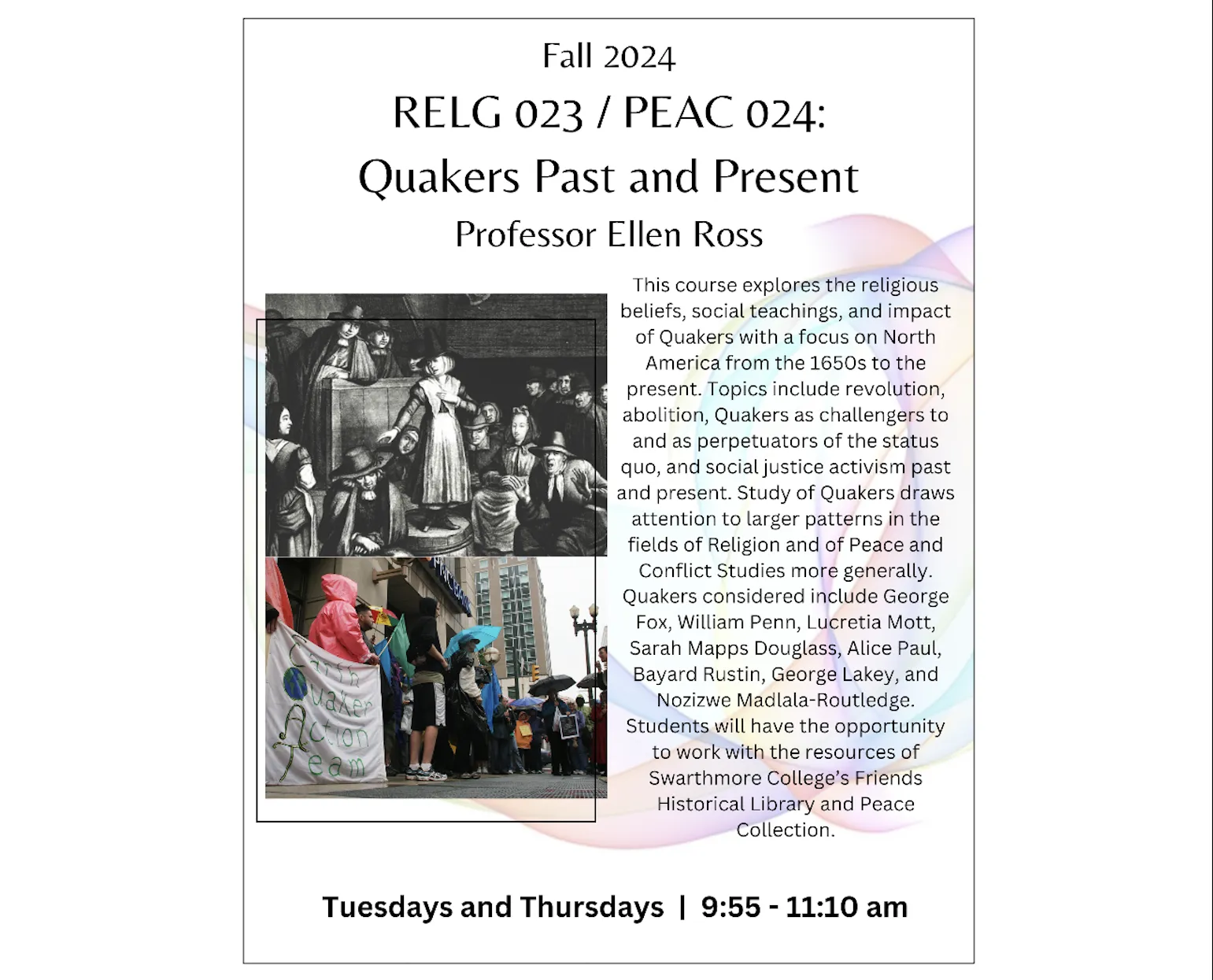 Religion 023: Quakers Past and Present