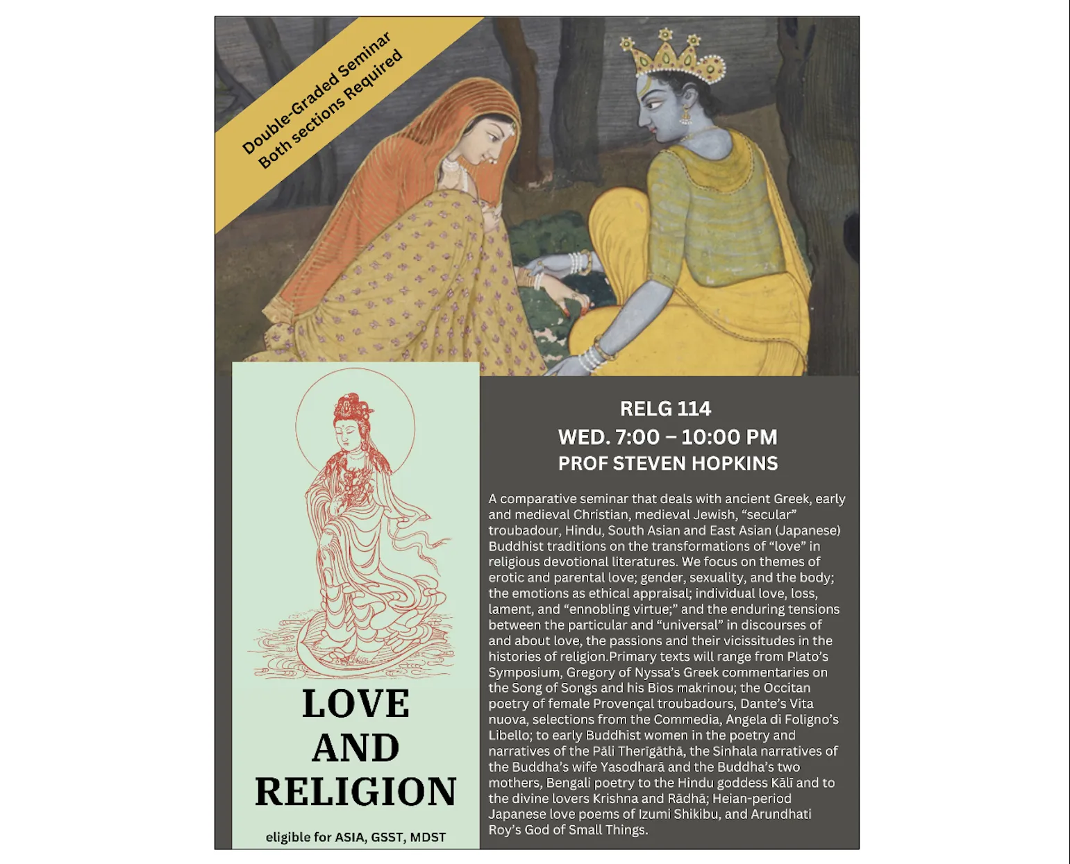 Religion 114: Love and Religion