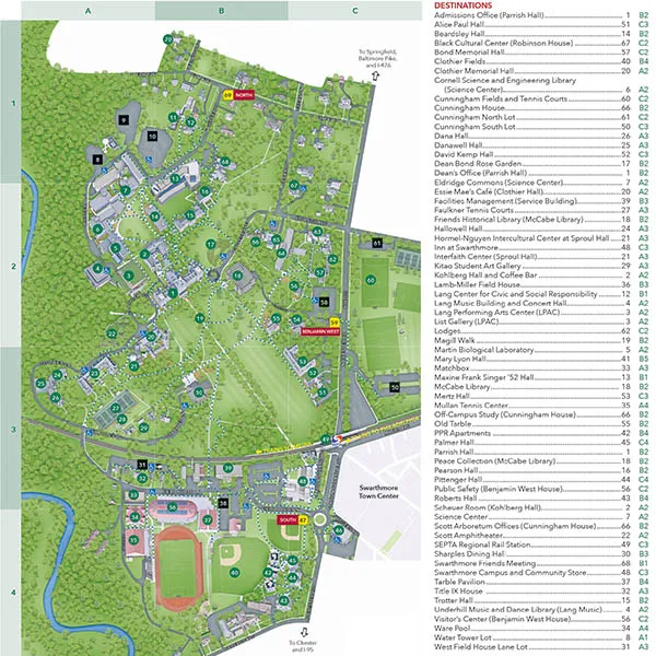 map of campus